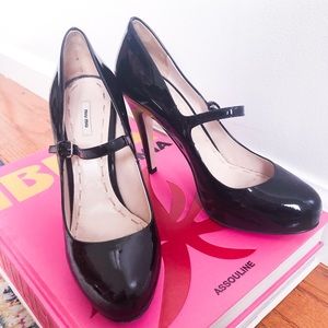 Patent Leather Miu Miu Mary Janes